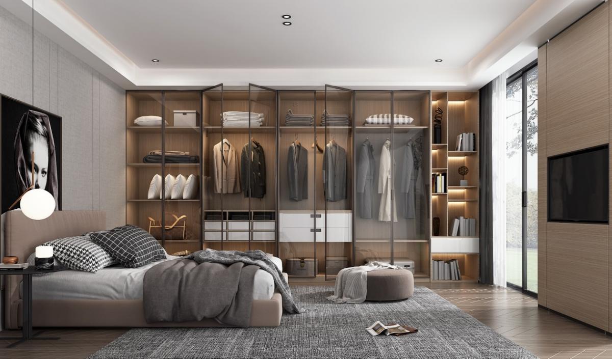 全鋁衣柜為什么要做一門(mén)到頂